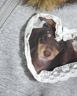 可愛小狗連帽外套