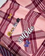 엿보는 강아지 긴팔 셔츠