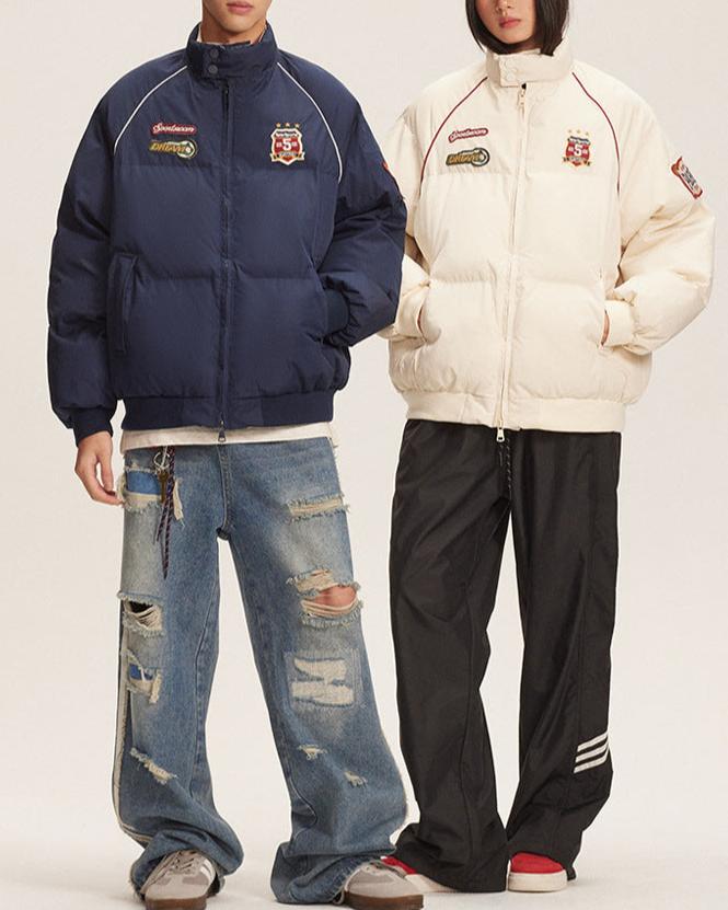 Retro embroidered cotton jacket