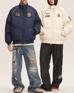 Retro embroidered cotton jacket