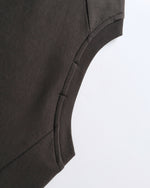 Retro contrast patchwork short sleeves