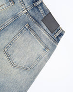 Retro casual straight leg jeans