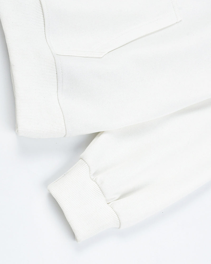 Floral embroidered sweatshirt hoodie