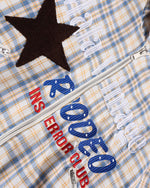 復古格子情侶外套