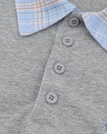 빈티지 자수 강아지 반팔