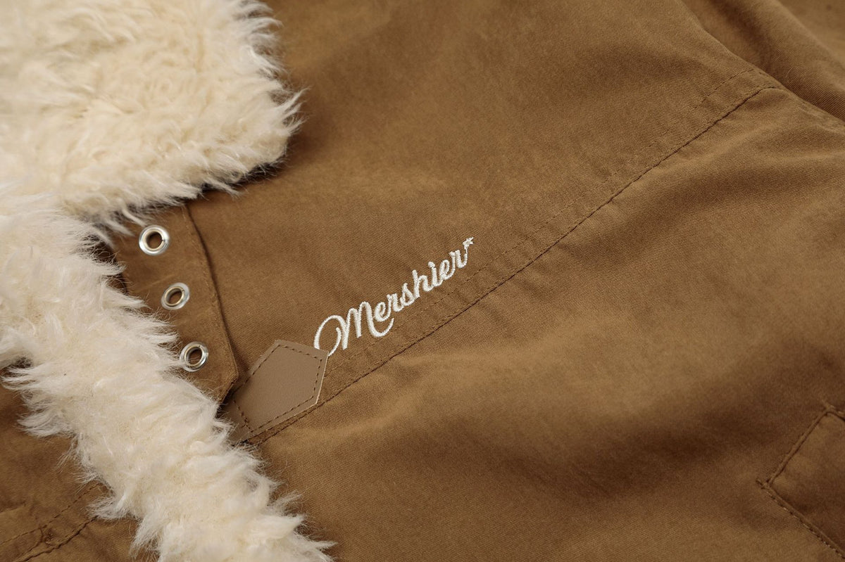 Retro lapel cotton jacket (women)