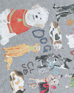 귀여운 프린트의 반소매