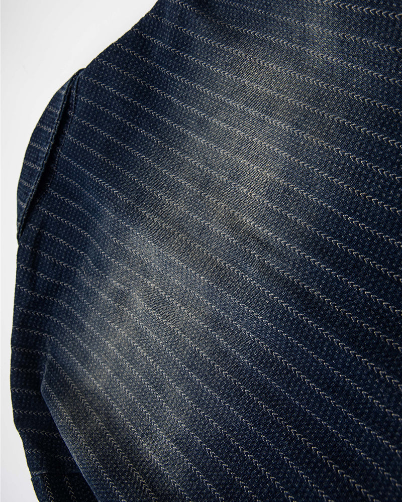 復古水洗牛仔襯衫