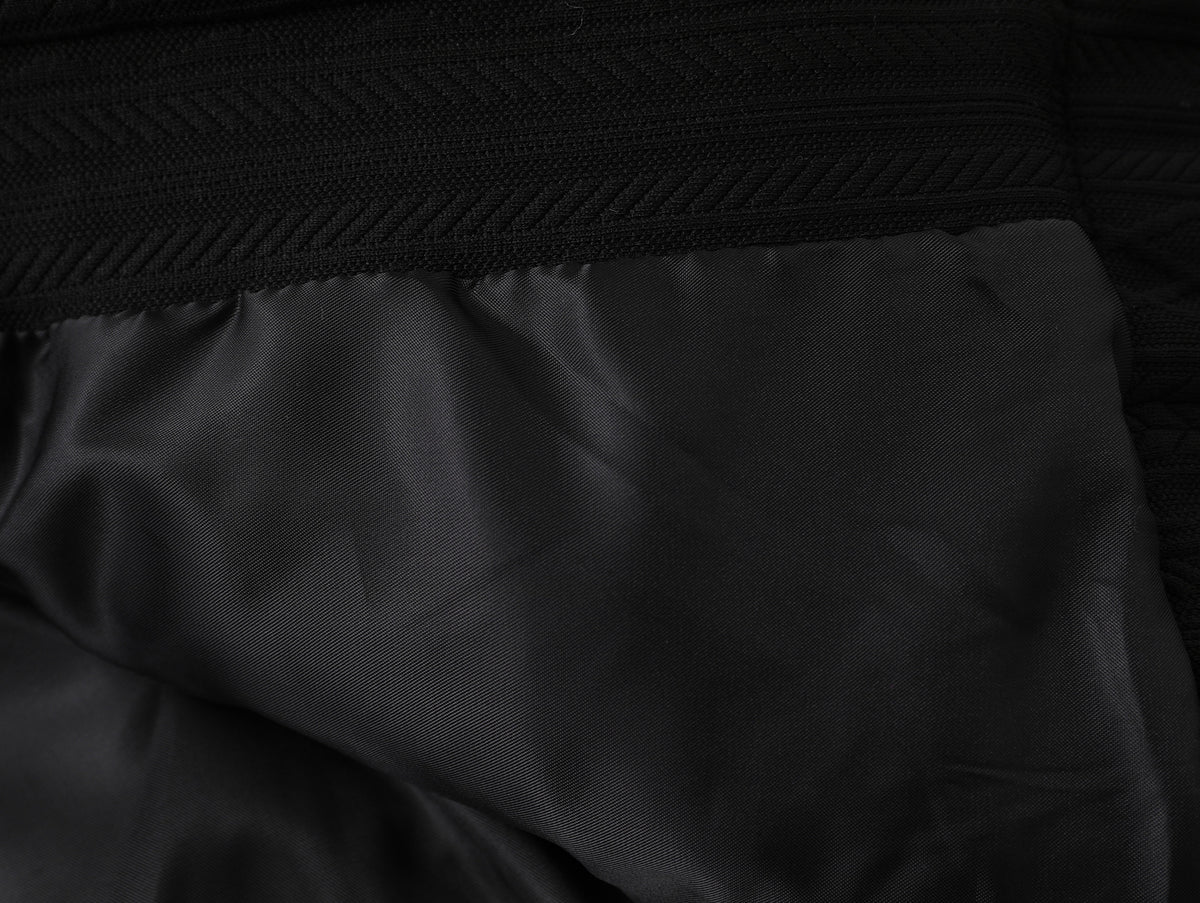 Retro bow cotton jacket