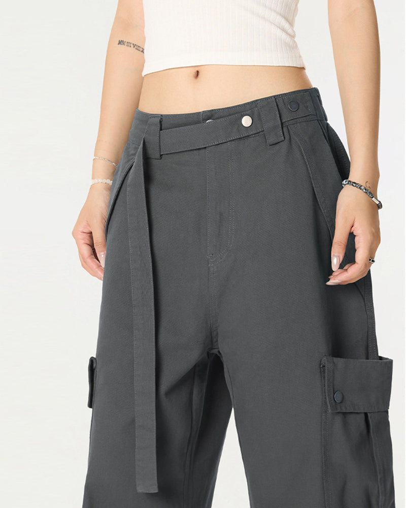 Vintage casual cargo trousers
