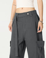 Vintage casual cargo trousers
