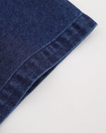 콘트라스트 패치 데님 반팔