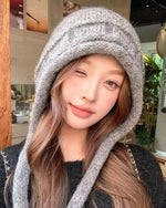 復古百搭護耳帽