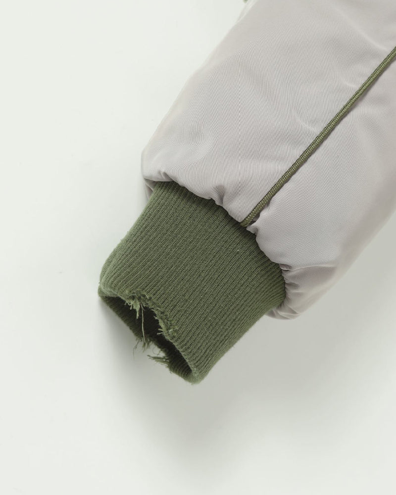 Unique color-blocked patchwork jacket