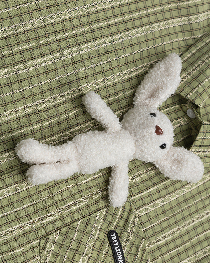 Cute short-sleeved shirt with pendant