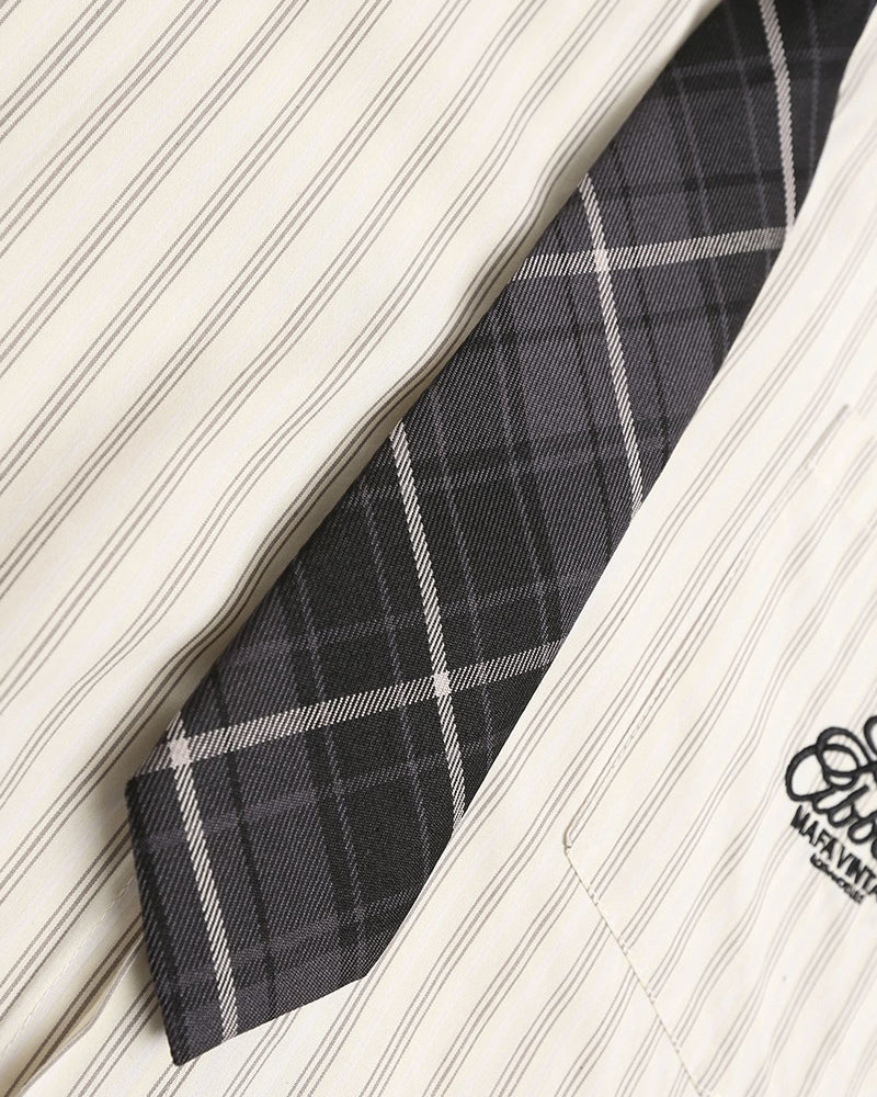 vintage striped long sleeve shirt