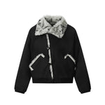 Short, versatile cotton-padded jacket