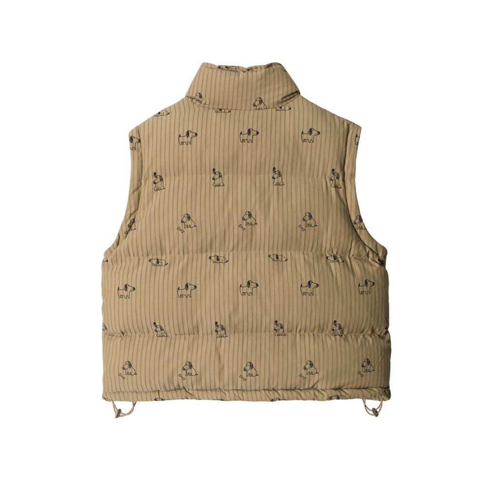 탈부착 가능한 캐주얼 베스트 재킷