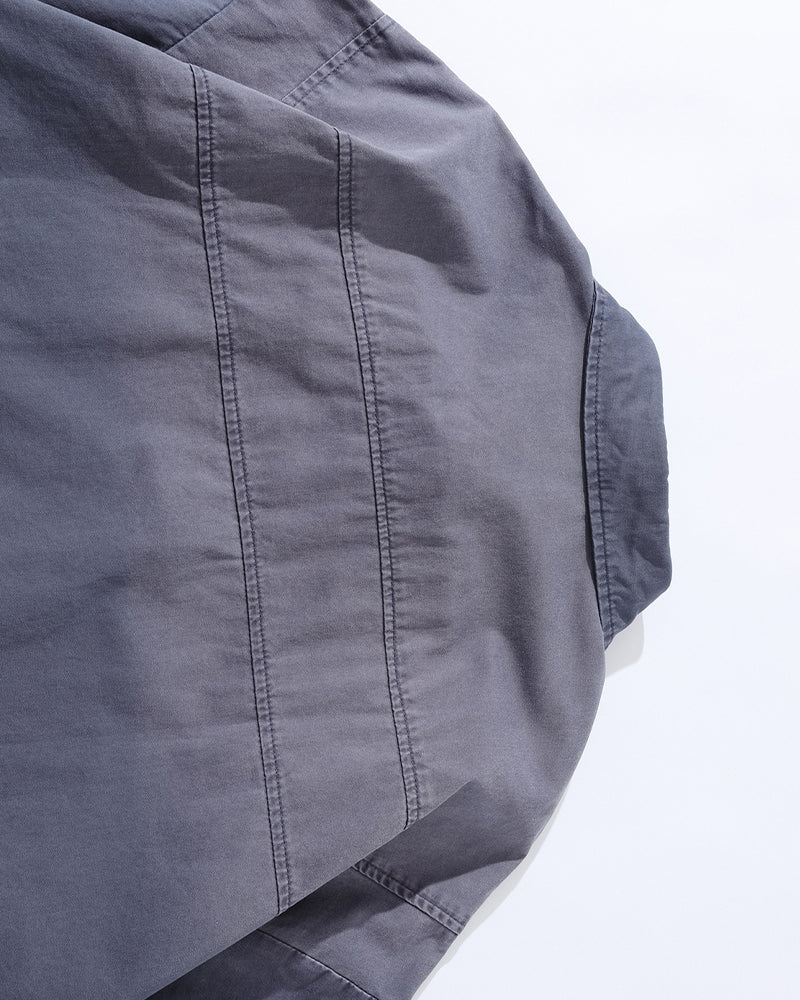 Vintage workwear short-sleeved shirt