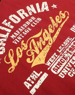 대비색 문자 프린트 반팔