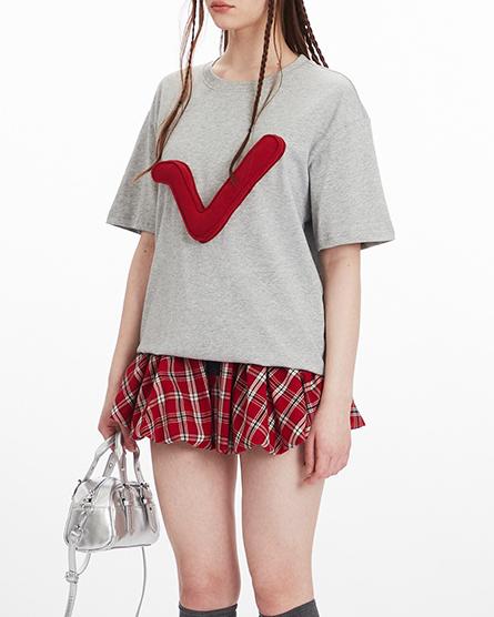 3차원 패턴 반팔