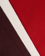 復古拼色針織衫