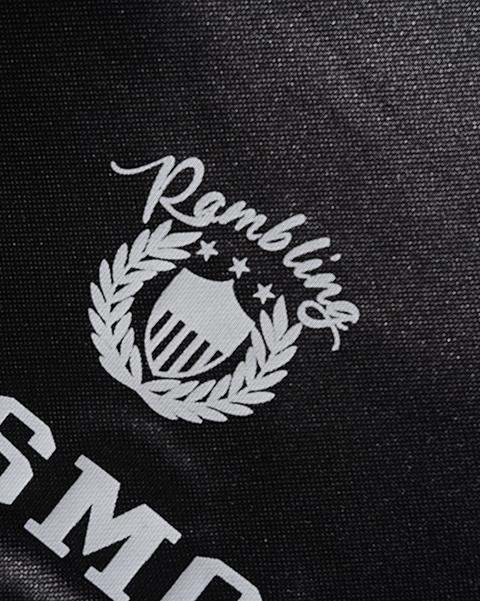 레트로 레터 프린트 반소매