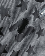 Distressed printed vest (women's)