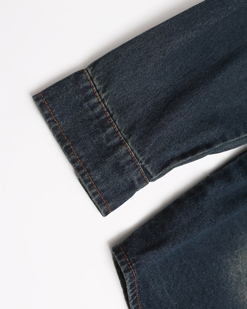 Vintage washed denim shirt