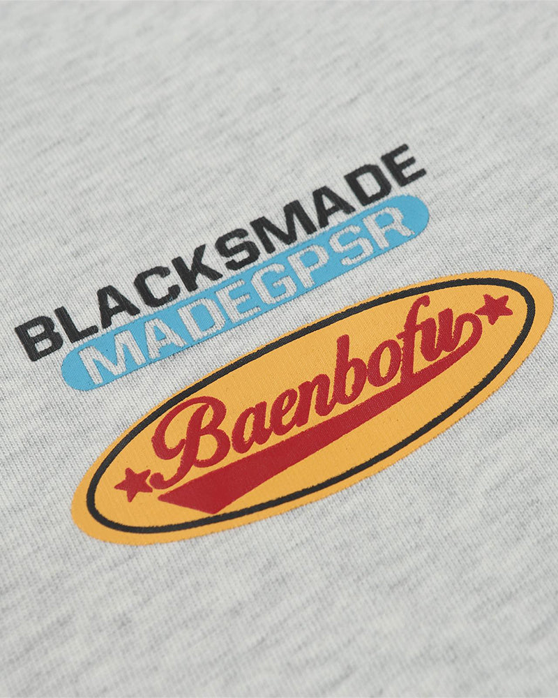 레트로 콘트라스트 반소매