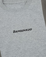 대조적인 컬러 스티칭 짧은 소매