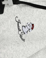 復古小狗刺綉衛衣