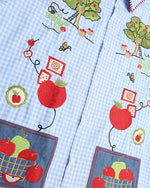 레트로 펀 긴팔 셔츠