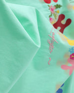 헐렁한 개인화된 반팔