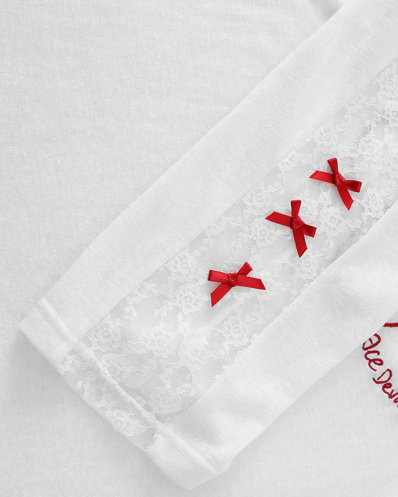 Simple off-shoulder long sleeves (women's)