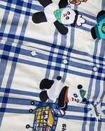 Fun embroidered long-sleeved shirt