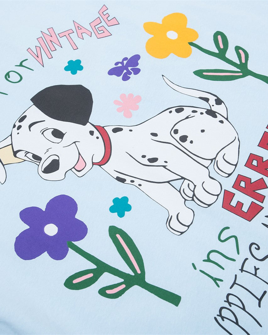 달마시안 프린트 반팔