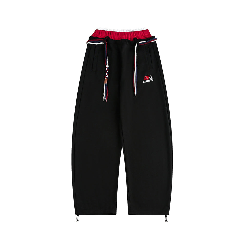 復古寬鬆休閑長褲