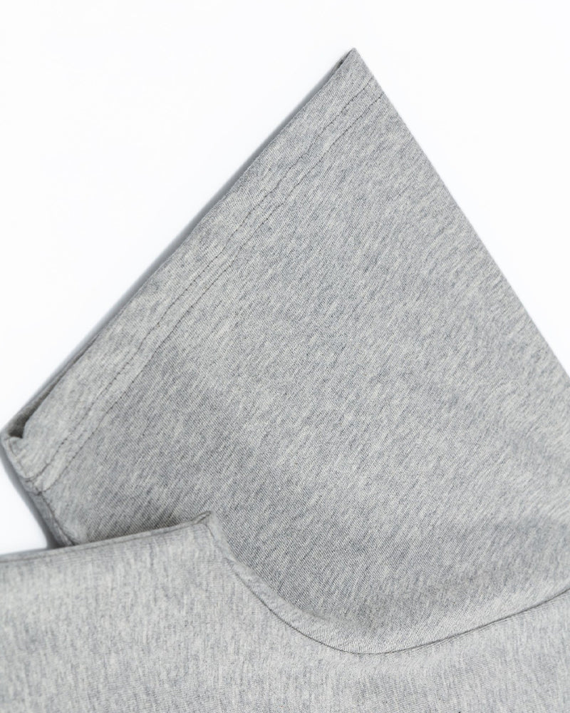 레터 패치가 있는 커플 반팔 티셔츠