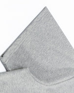 레터 패치가 있는 커플 반팔 티셔츠