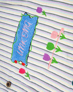 休閑條紋長袖襯衫