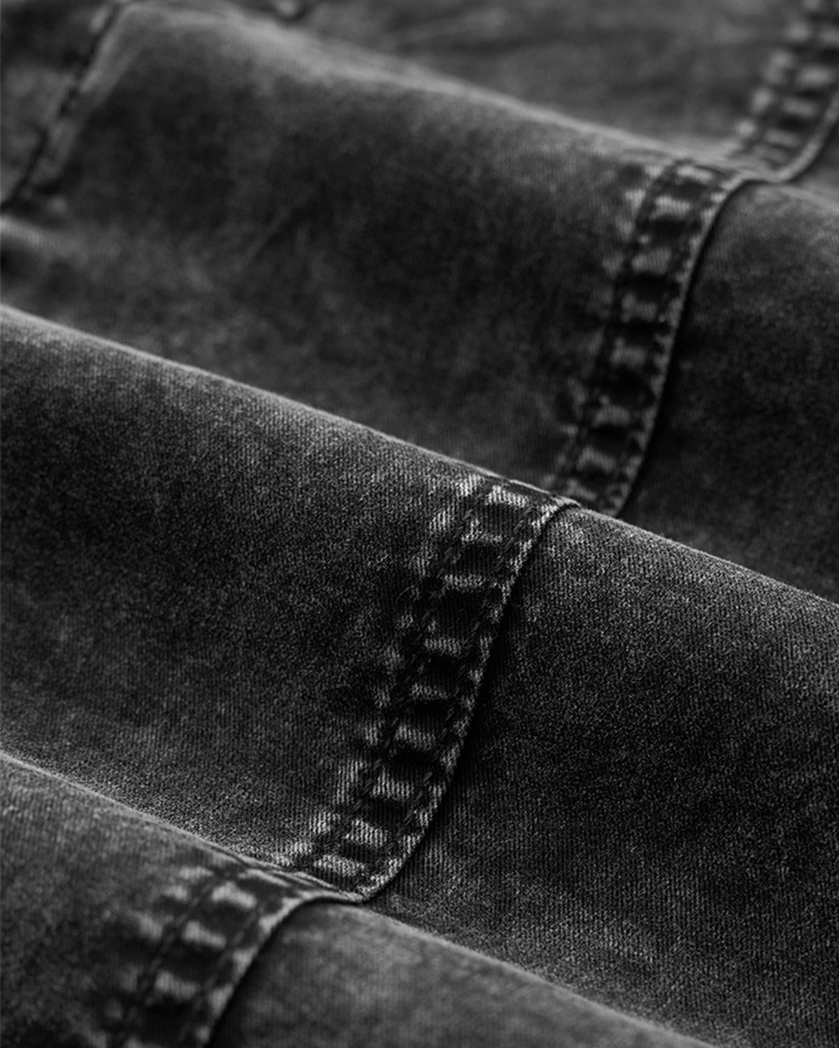 Distressed cropped trousers