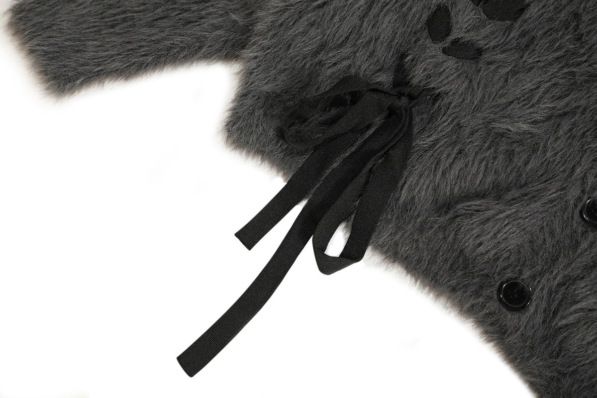 Cute lazy ear sweater cardigan (women)