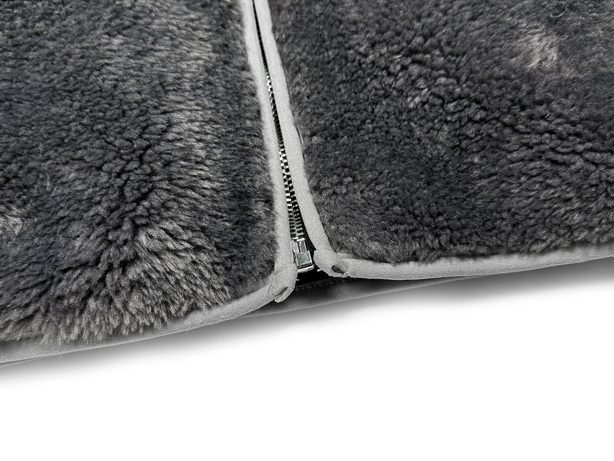 레트로 탈착식 코튼 재킷