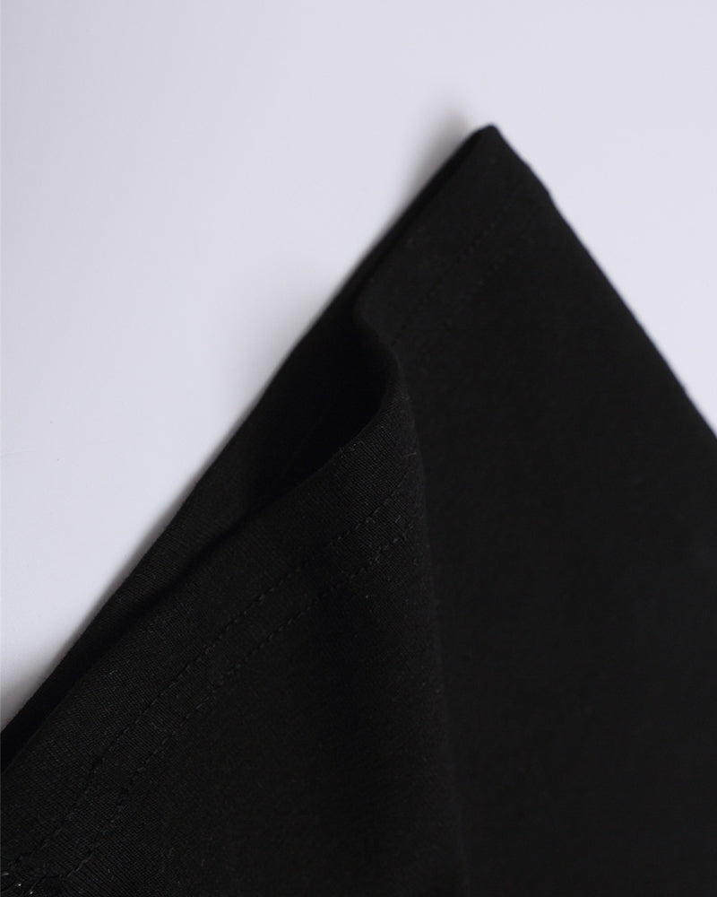 고양이 컬러블록 반팔