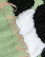 撞色可愛針織衫