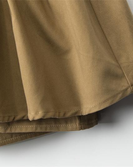 Anti-exposure pleated skirt