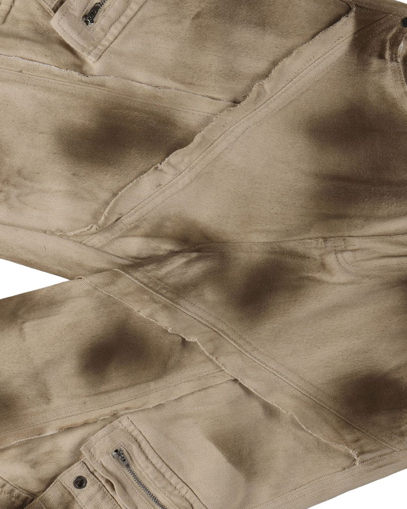 Personalized washed work pants