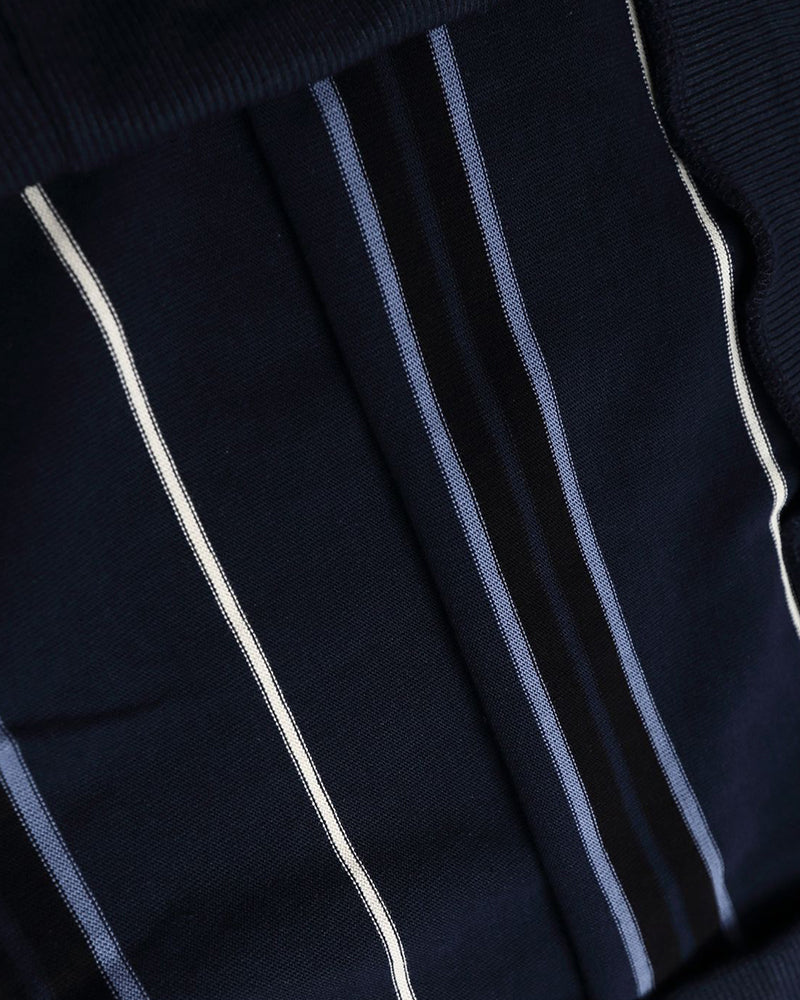 Striped versatile sweatshirt