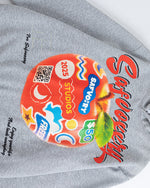 애플 레터 프린트 후드티